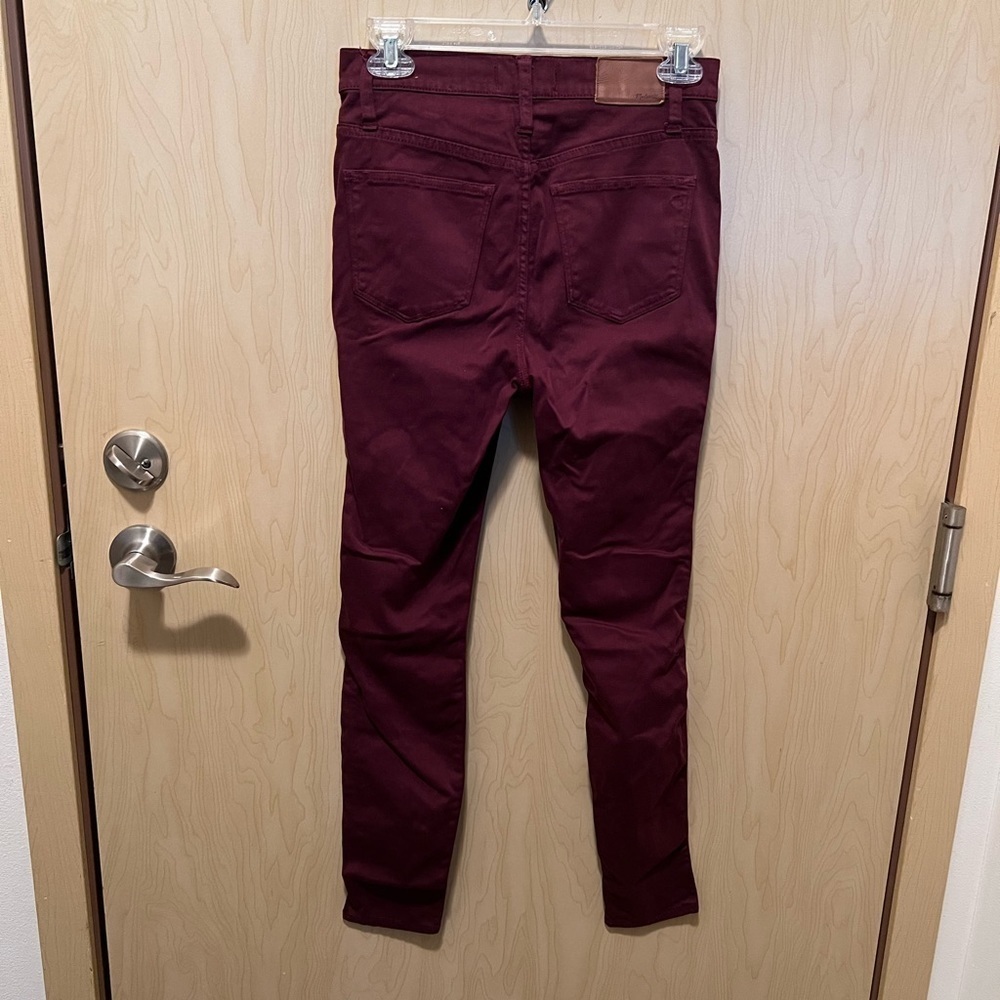 Madewell high rise skinny jeans